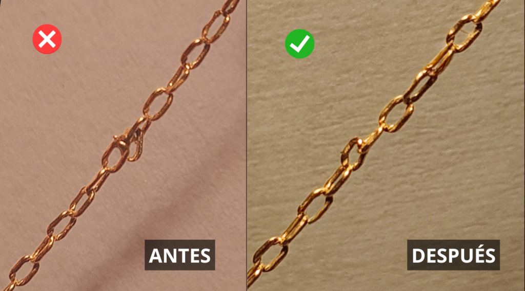 Imágenes de antes y después de corrección en Meridiano75, de compostura mal realizada en otro taller