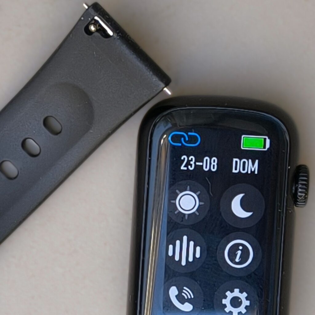Cambio de malla de smartwatch