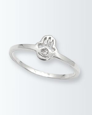 Anillo de plata 925 con mini fatima