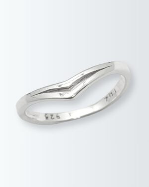 Anillo de plata 925 alianza africana doble
