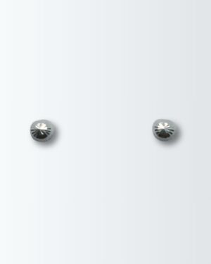 Aros abridores de plata 925 mini copito facetado